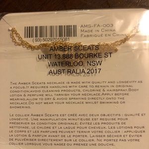 Amber Sceats double coin necklace